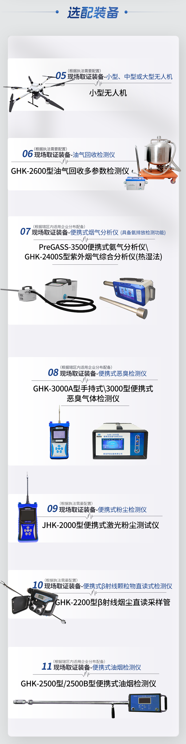 青島環(huán)控 | 生態(tài)環(huán)境監(jiān)測現(xiàn)場執(zhí)法裝備配備方案(2024年版) 青島環(huán)控 | 生態(tài)環(huán)境監(jiān)測現(xiàn)場執(zhí)法裝備配備方案(2024年版)