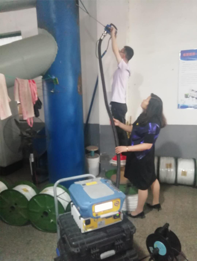 江蘇省環(huán)科院做高溫電纜行業(yè)非甲烷總烴排放測(cè)試