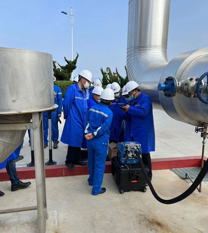 大連生態(tài)環(huán)境局PF-300（催化氧化+FID）驗收培訓(xùn)