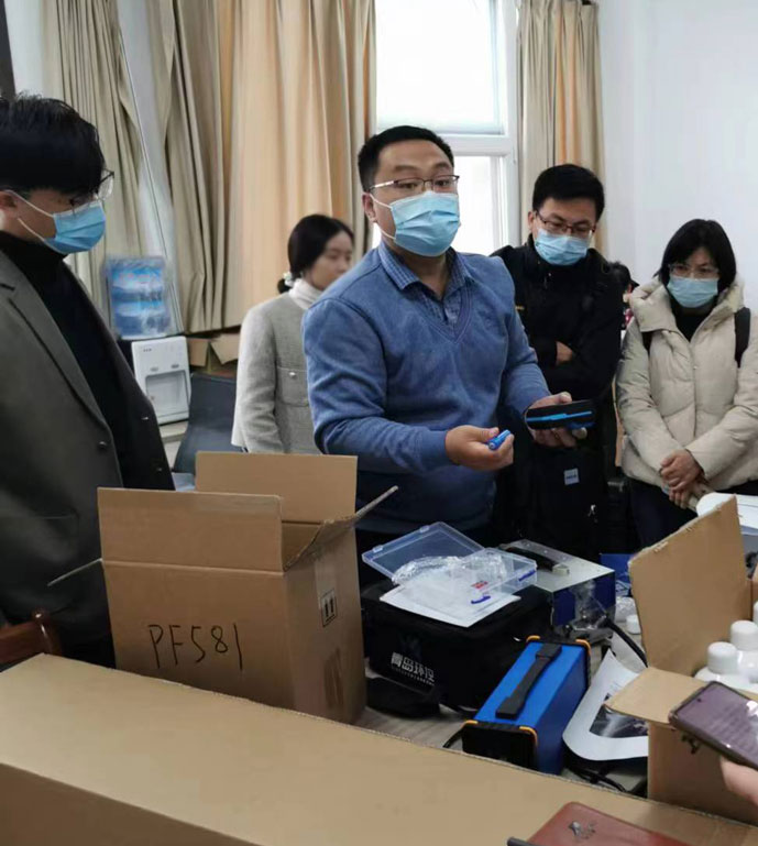 淄博市生態(tài)環(huán)境局PF-300交付驗收